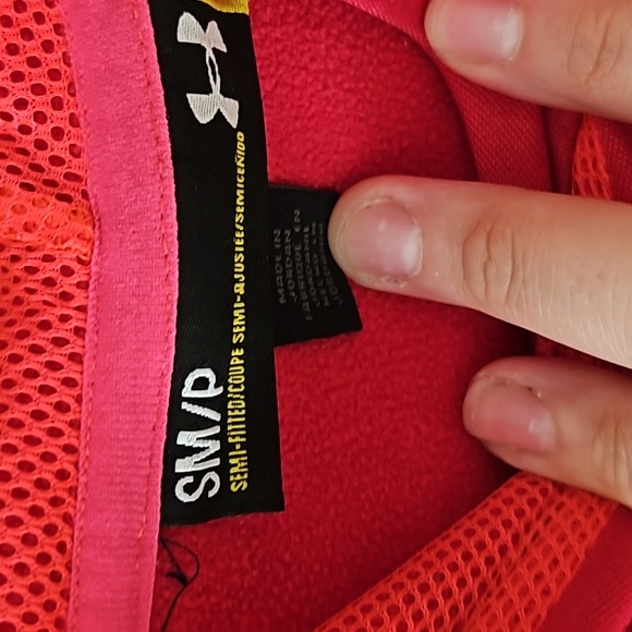 Under Armour Pink Hoodie Size S - Picture 4 of 6